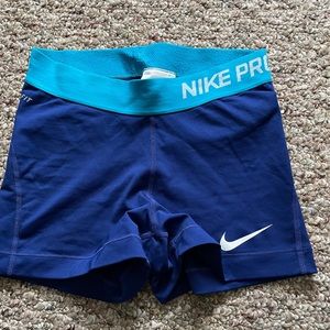 Nike Pro spandex shorts